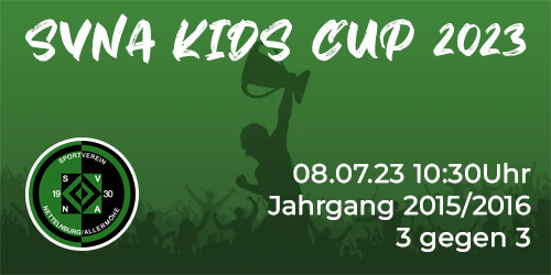 Cover-Grafic SVNA Kids Cup 2023 Jg. 2015/2016 ("Aufsteiger")
