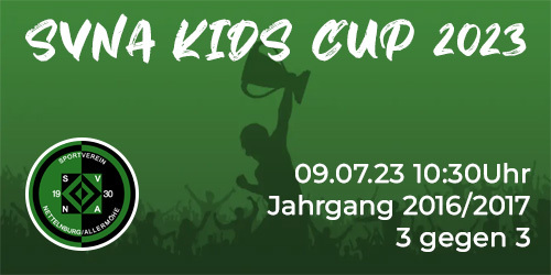 Cover-Grafic SVNA Kids Cup 2023 Jg.2016/2017 ("Einsteiger")