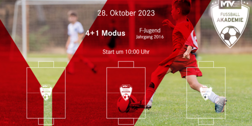 Cover-Grafic F-Jugend 2016er-Jahrgang | 4+1 Modus