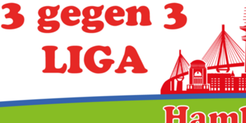 Cover-Grafic 3 gegen 3 Liga Hamburg - Probe-Spieltag