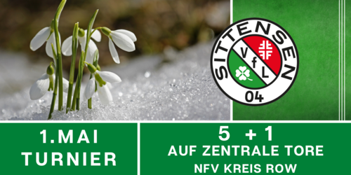 Cover-Grafic VfL Sittensen 1.Mai Turnier (U11)