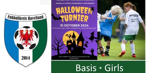 Cover-Grafic Fußball-3/2 "Halloween" Mädchen 03 ST - SV Grün-Weiß Brieselang