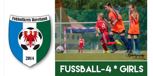 Cover-Grafic Fußball-4  Mädchen 04 ST United Teltow, E-Jugend