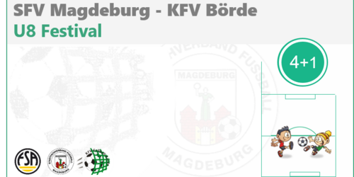 Cover-Grafic SFV-KFV U8 Festival - Rogätz -Silber