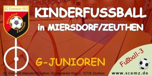 Cover-Grafic SC Eintracht Miersdorf/Zeuthen 1912 e.V. - Hallenkinderfussball 3 (2020/2021)