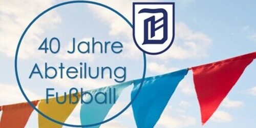 Cover-Grafic SV Blau-Weiß Dahlewitz  - 40 Jahre Fußball