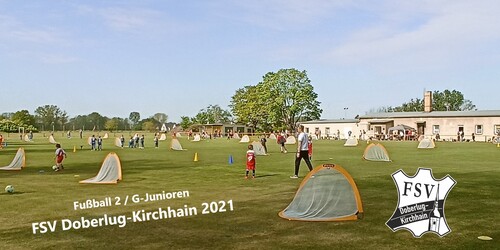 Cover-Grafic 5-jähriges Vereinsjubiläum - FSV Doberlug-Kirchhain 2021