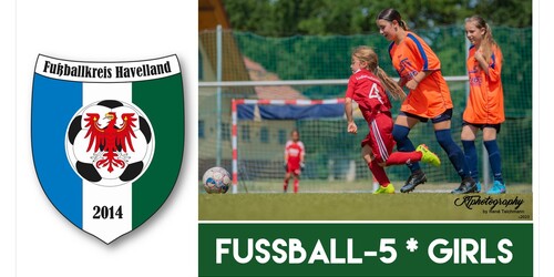 Cover-Grafic Fußball-5, SV Falkensee-Finkenkrug, E-Mädchen