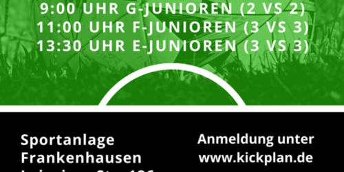 Cover-Grafic FUNiño-Festival des FC Crimmitschau für G-Junioren