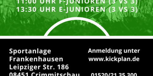 Cover-Grafic FUNiño-Festival des FC Crimmitschau für F-Junioren